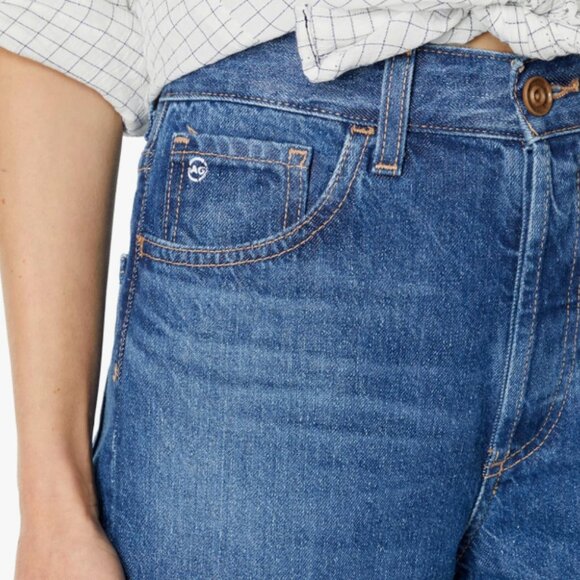 AG Adriano Goldschmied Alexxis High-Rise Vintage Straight Jean in Revival 29 NWT - Picture 2 of 12